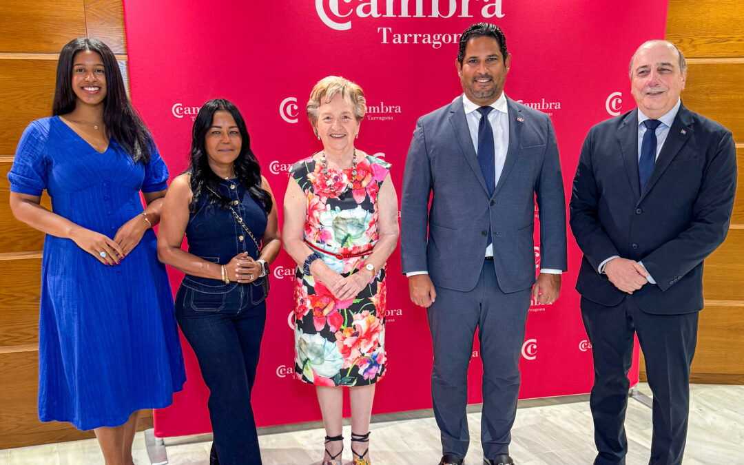El Consulado de la República Dominicana en Barcelona y la Cámara de Comercio de Tarragona buscan fortalecer la inversión y el comercio bilateral